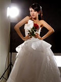 Studio Photo] Jill Weiting's white wedding dress(16)